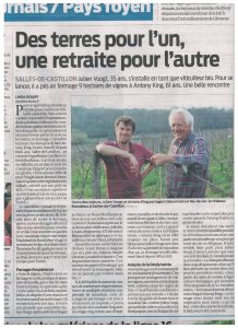 Article Sud Ouest